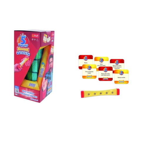 Gra planszowa Trefl 5 secund sztafeta (02601) Gra planszowa Trefl 5 secund sztafeta (02601)