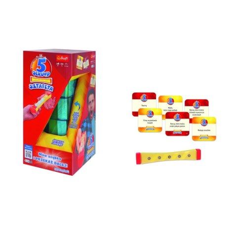 Gra planszowa Trefl 5 secund sztafeta (02601) Gra planszowa Trefl 5 secund sztafeta (02601)