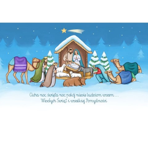 Kartka składana BN SZOPKA BETLEJEMSKA B6 Henry (5905701480401)