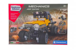 Klocki konstrukcyjne Laboratorium Mechaniki Jeep Safari Clementoni (CLM50123)