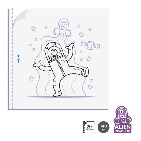 Kolorowanka Inwazja obcych Milan (54218GC06)