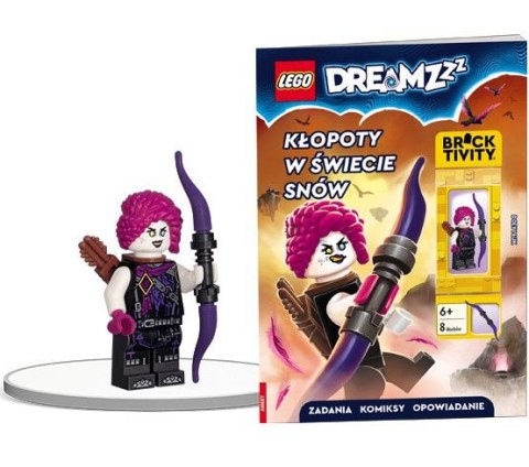 Książeczka edukacyjna Ameet LEGO® DREAMZzz™ Kłopoty w Świecie Snów (LNC 5404) Książeczka edukacyjna Ameet LEGO® DREAMZzz™ Kłopoty w Świecie Snów (LNC 5404)