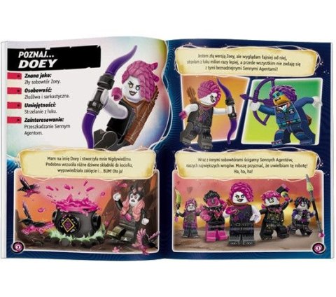 Książeczka edukacyjna Ameet LEGO® DREAMZzz™ Kłopoty w Świecie Snów (LNC 5404) Książeczka edukacyjna Ameet LEGO® DREAMZzz™ Kłopoty w Świecie Snów (LNC 5404)