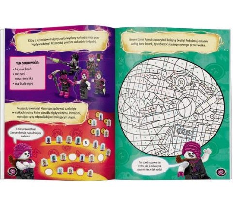 Książeczka edukacyjna Ameet LEGO® DREAMZzz™ Kłopoty w Świecie Snów (LNC 5404) Książeczka edukacyjna Ameet LEGO® DREAMZzz™ Kłopoty w Świecie Snów (LNC 5404)