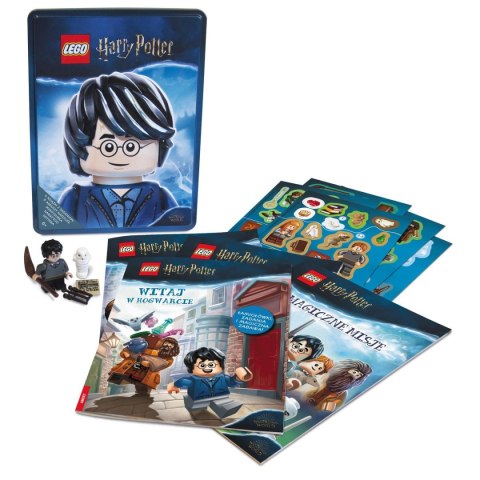 Książka dla dzieci Ameet LEGO® Harry Potter™. Zestaw książek z klockami LEGO (TIN6401) Książka dla dzieci Ameet LEGO® Harry Potter™. Zestaw książek z klockami LEGO (TIN6401)