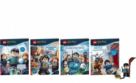 Książka dla dzieci Ameet LEGO® Harry Potter™. Zestaw książek z klockami LEGO (TIN6401) Książka dla dzieci Ameet LEGO® Harry Potter™. Zestaw książek z klockami LEGO (TIN6401)