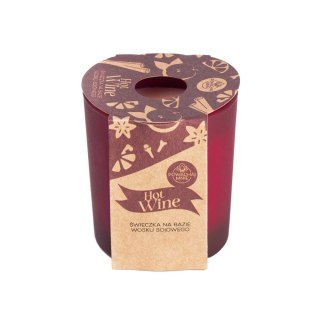 Świeczka ozdobna Powąchaj mnie Hot wine 130g Pavoncella (5906492907146)
