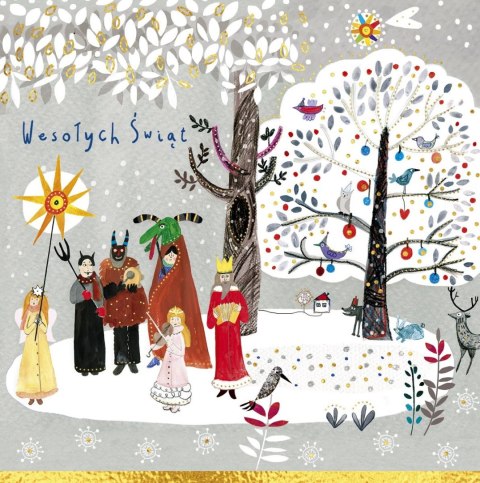 Kartka składana BN KOLEDNICY kw Henry (5907465663854)