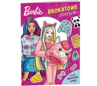Książka dla dzieci Barbie™. Brokatowe Ubieranki Ameet (SDLB 1104)