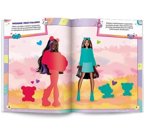 Książka dla dzieci Ameet Barbie™. Brokatowe Ubieranki (SDLB 1104) Książka dla dzieci Ameet Barbie™. Brokatowe Ubieranki (SDLB 1104)