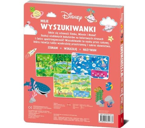 Książka dla dzieci Ameet Disney. Mam 3 latka. Moje wyszukiwanki (SFM 9101) Książka dla dzieci Ameet Disney. Mam 3 latka. Moje wyszukiwanki (SFM 9101)