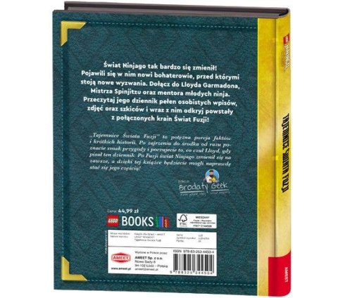 Książka dla dzieci Ameet LEGO® NINJAGO®. Tajemnice Świata Fuzji (LLB 6703) Książka dla dzieci Ameet LEGO® NINJAGO®. Tajemnice Świata Fuzji (LLB 6703)