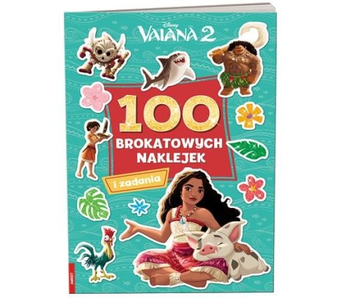 Książka dla dzieci Ameet Vaiana 2. 100 brokatowych naklejek (NB 9106) Książka dla dzieci Ameet Vaiana 2. 100 brokatowych naklejek (NB 9106)