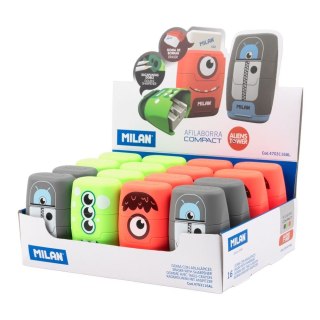 Temperówko-gumka Compact Aliens Milan (4703116AL)