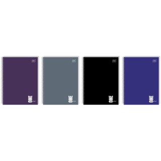 Kołozeszyt (kołonotatnik) A6 ONE COLOR 80# 80k. 70g krata Interdruk