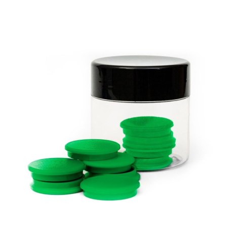 Magnes zielony śr. 29mm Tierra 10 sztuk