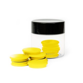 Magnes żółty śr. 30mm Tierra 10 sztuk
