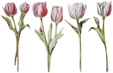 Ozdoba papierowa Titanum Craft-Fun Series Flower Letter tulipany (24XQ0501-11) Ozdoba papierowa Titanum Craft-Fun Series Flower Letter tulipany (24XQ0501-11)