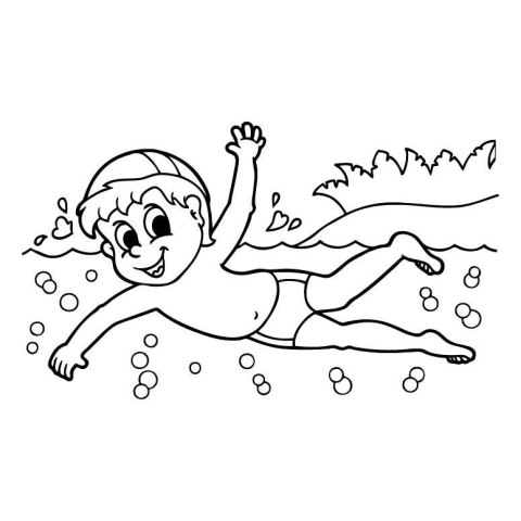 Kolorowanka Kolorowe sporty