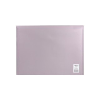 Teczka plastikowa na guzik MORANDI A4 szary Biurfol (TKM-A4-01)