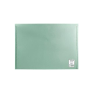 Teczka plastikowa na guzik MORANDI A4 zielony Biurfol (TKM-A4-03)
