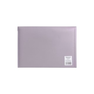 Teczka plastikowa na guzik MORANDI A5 różowy Biurfol (TKM-A5-01)