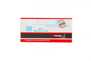 Druk samokopiujący 1/3 A4 RW 5 poz. 1/3 A4 100k. Stolgraf (M34)