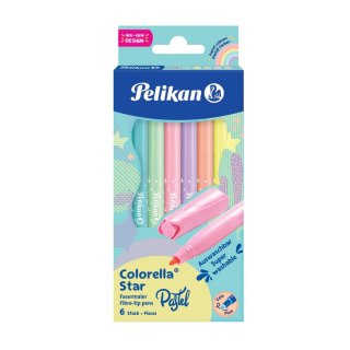 Flamaster Colorella C302 pastel 822282 6 kol. Pelikan (300009804)