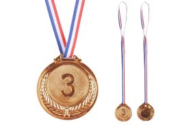 Gadżet Lean brązowy medal cynkowy 6,5cm (20949)