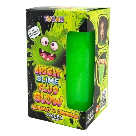 Glut Tuban Jiggly Slime Fluo Glow zielony