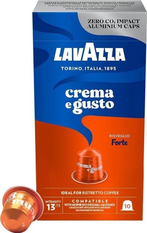 Kawa kapsułki Lavazza FORTE | 10 szt.