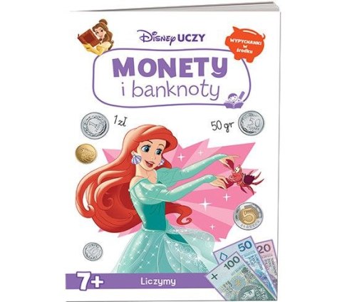 Książka dla dzieci Ameet Disney Uczy. Monety i banknoty. Disney Księżniczka (UPZ 9304) Książka dla dzieci Ameet Disney Uczy. Monety i banknoty. Disney Księżniczka (UPZ 9304)