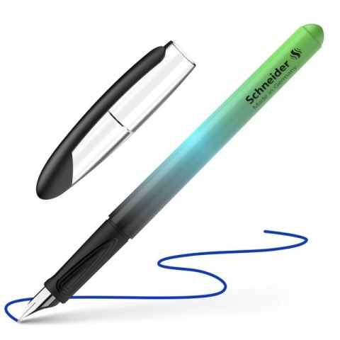 Pióro wieczne Voyage Ombre czarno-zielone Schneider (SR161442)