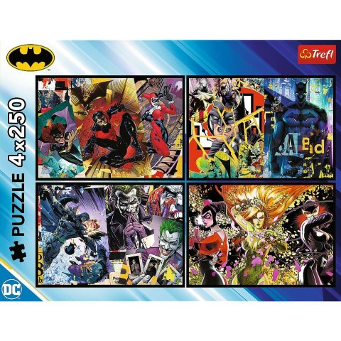 Puzzle Trefl Batman 4x250 el. (13310) Puzzle Trefl Batman 4x250 el. (13310)