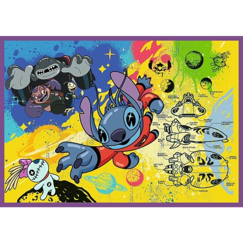Puzzle Trefl Lilo I Stitch 4x250 el. (13311) Puzzle Trefl Lilo I Stitch 4x250 el. (13311)