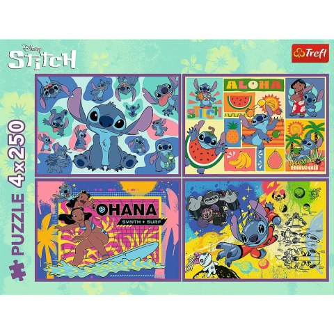 Puzzle Trefl Lilo I Stitch 4x250 el. (13311) Puzzle Trefl Lilo I Stitch 4x250 el. (13311)