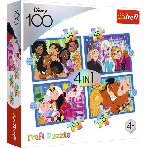Puzzle Trefl Wesoły świat Disneya (34618) Puzzle Trefl Wesoły świat Disneya (34618)