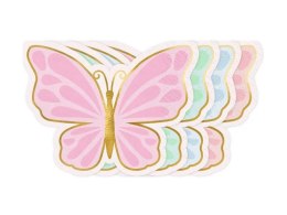 Serwetki Partydeco Motyl, mix, 16x12 cm mix nadruk papier (SPK39)