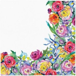 Serwetki Paw Painted Rose Cornerk mix nadruk papier (SDC143300)