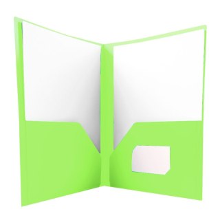 Skoroszyt A4 5903242103384 zielony polipropylen PP Tetis (BT619-Z (120))