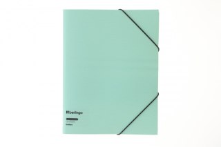 Teczka plastikowa na gumkę A4 zielony Berlingo (352583)