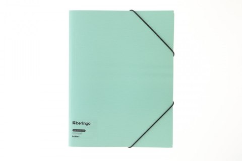 Teczka plastikowa na gumkę A4 zielony Berlingo (352583)