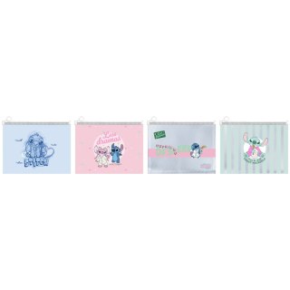 Teczka plastikowa na suwak Stitch A4 mix Beniamin
