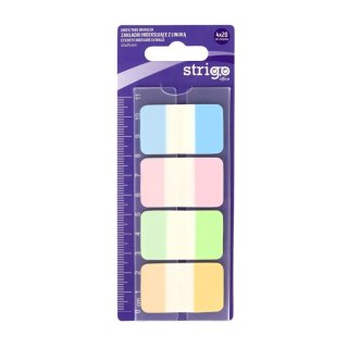 Zakładki indeksujące pastelowe 45x25mmx8 bloczki 5905658810214 100k [mm:] 45x25 Strigo (SSN018)