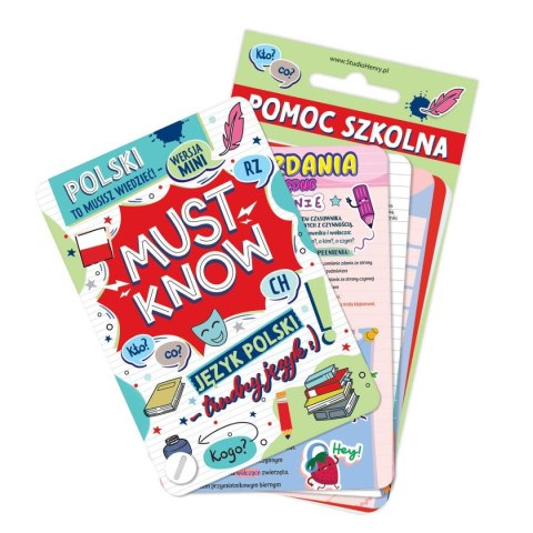 Zestaw szkolny Kieszonka Must Know j. pol Henry (9788368335002)