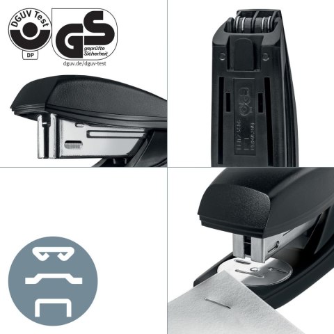 Zszywacz nexxt recycle czarny 25k (56060095) Leitz