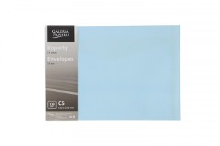 Koperta C5 gładki niebieski niebieska Galeria Papieru (280628) 10 sztuk