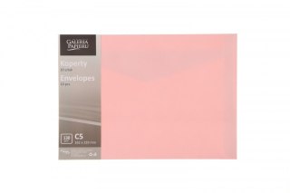 Koperta C5 gładki pudrowy róż różowa Galeria Papieru (280635) 10 sztuk