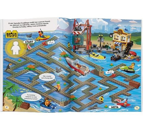 Książka dla dzieci Ameet LEGO® City. Startujemy! (LNC 6032) Książka dla dzieci Ameet LEGO® City. Startujemy! (LNC 6032)