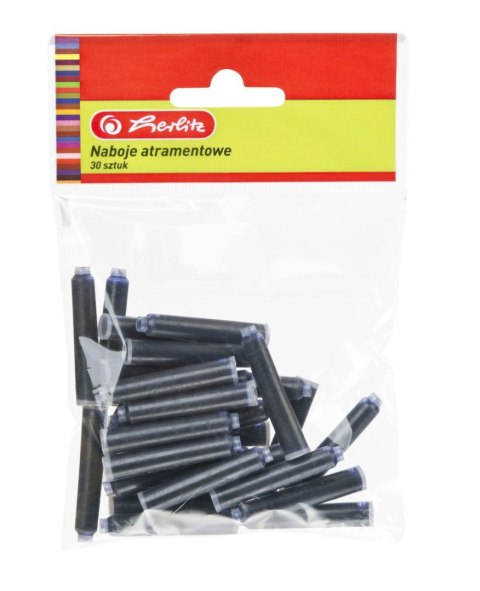 Naboje krótkie 9562133 niebieski Herlitz (300022494)